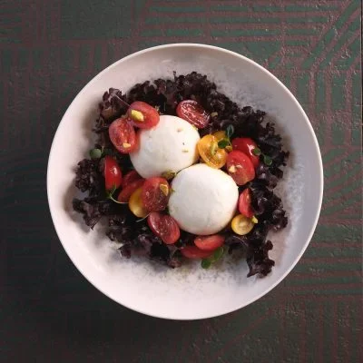 Burrata & Cherry Tomatoes