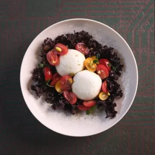 Burrata & Cherry Tomatoes