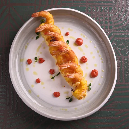 Tempura Shrimps in Artigiano Tirana